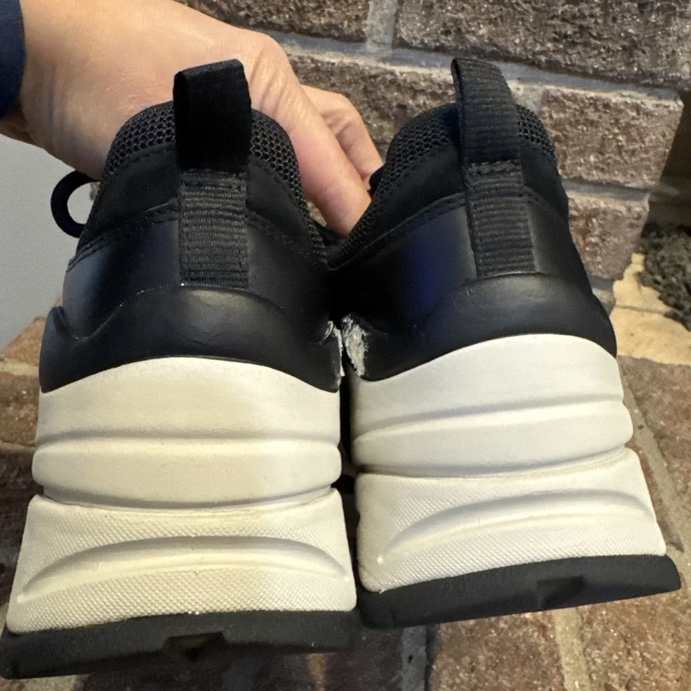 ASH‎ Born Wedge Sneaker Black EU 36 Womens Flawed See Photos #0065